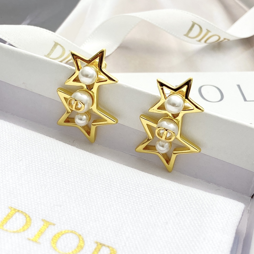CDE159 Dior star earrings for women - ccjewelryacc