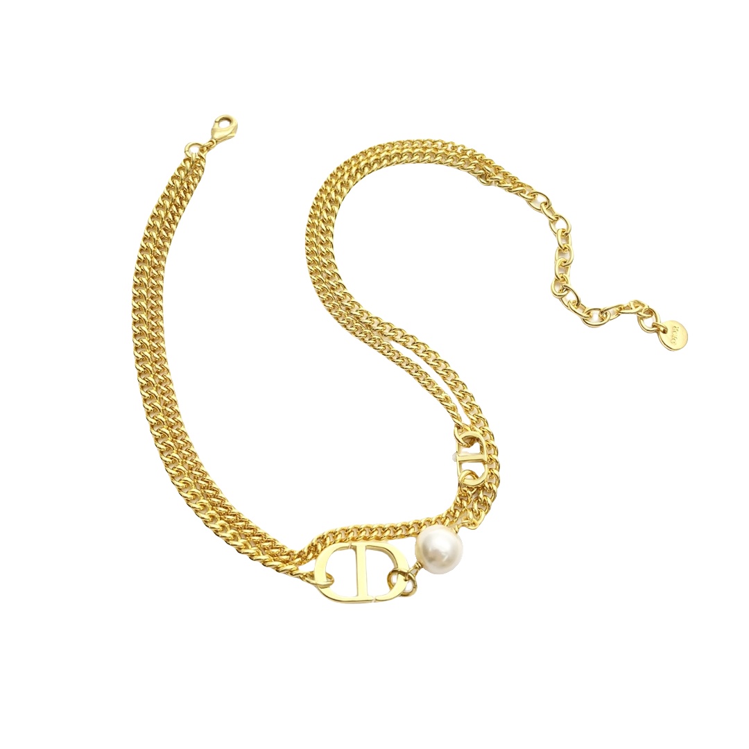 CDN070 Dior necklace choker - ccjewelryacc