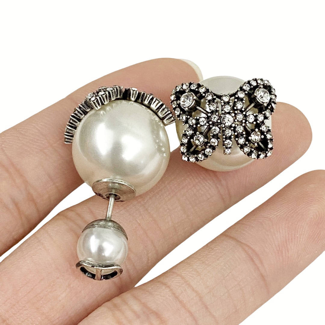 CDE215 Dior butterfly earrings - ccjewelryacc