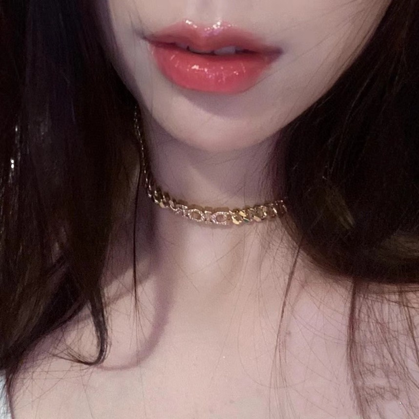 CDN238 Dior chain choker necklace - ccjewelryacc