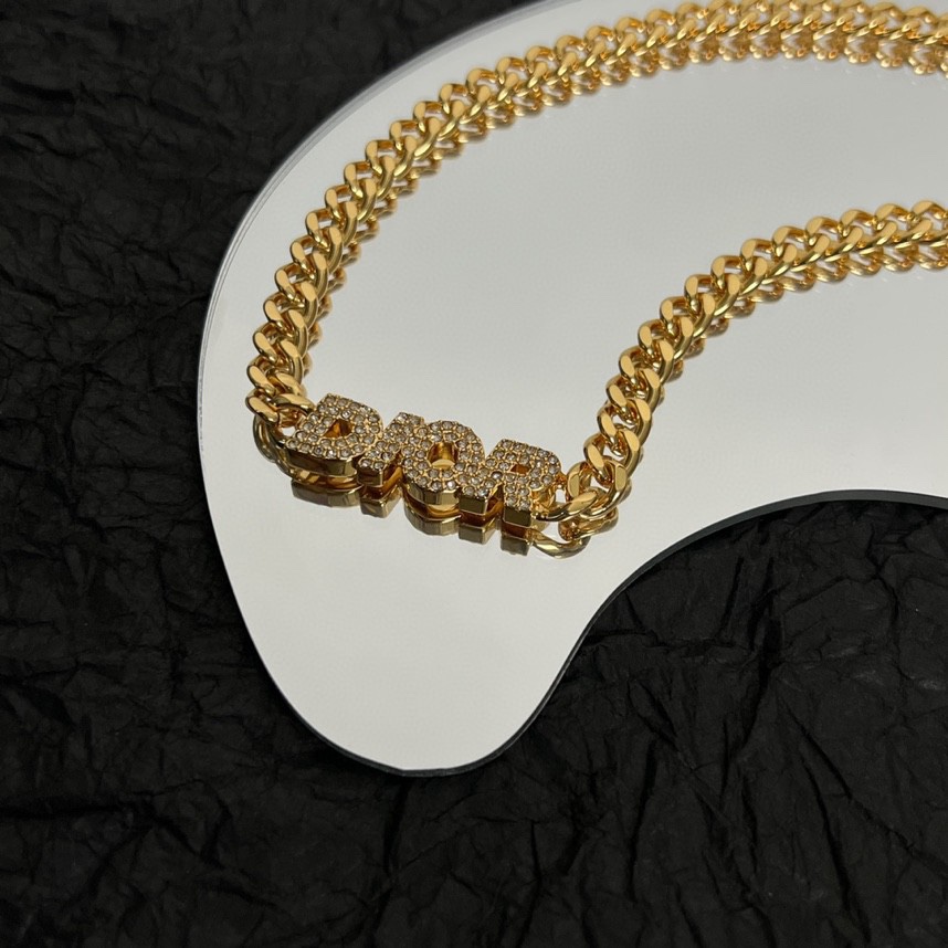 CDN238 Dior chain choker necklace - ccjewelryacc