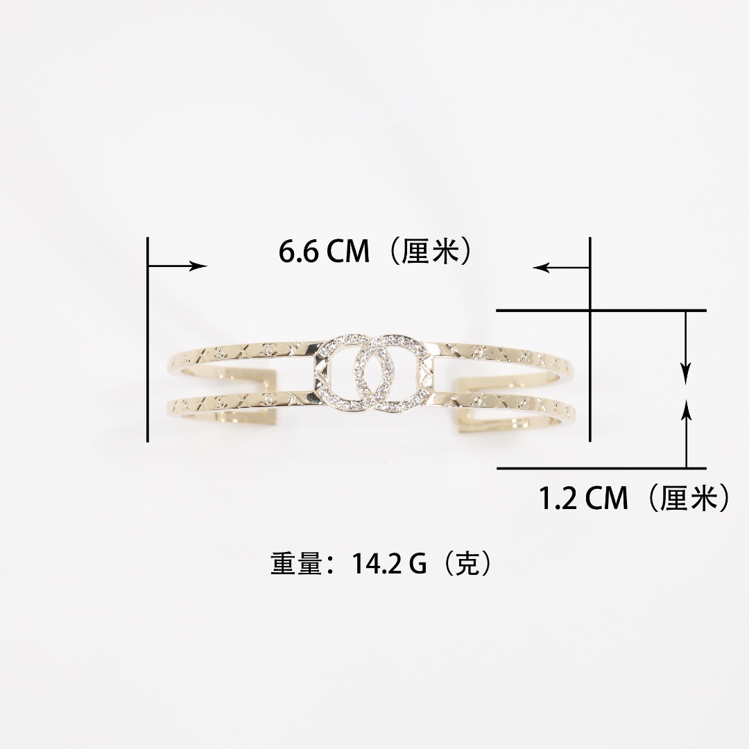 CCS012 chanel chunky bracelet - ccjewelryacc