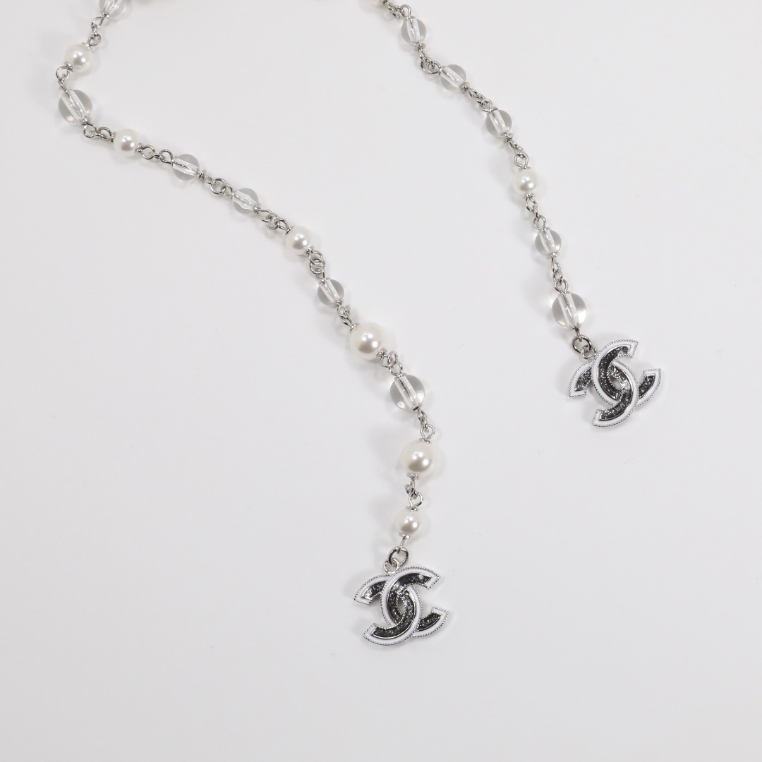 CCN279 Chanel cross tassels necklace - ccjewelryacc