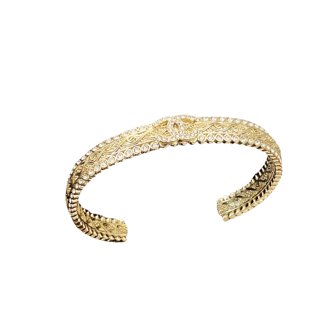 CCS038 chanel gold bangle bracelet - ccjewelryacc