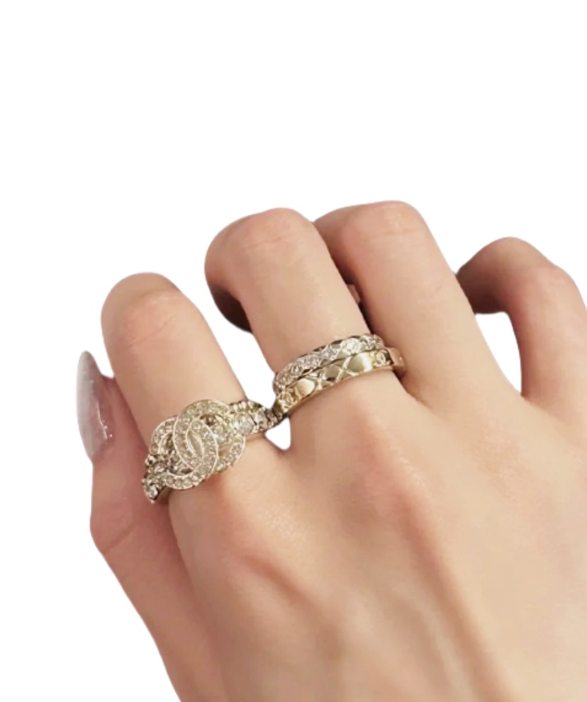 CCR022 chanel stacking rings - ccjewelryacc