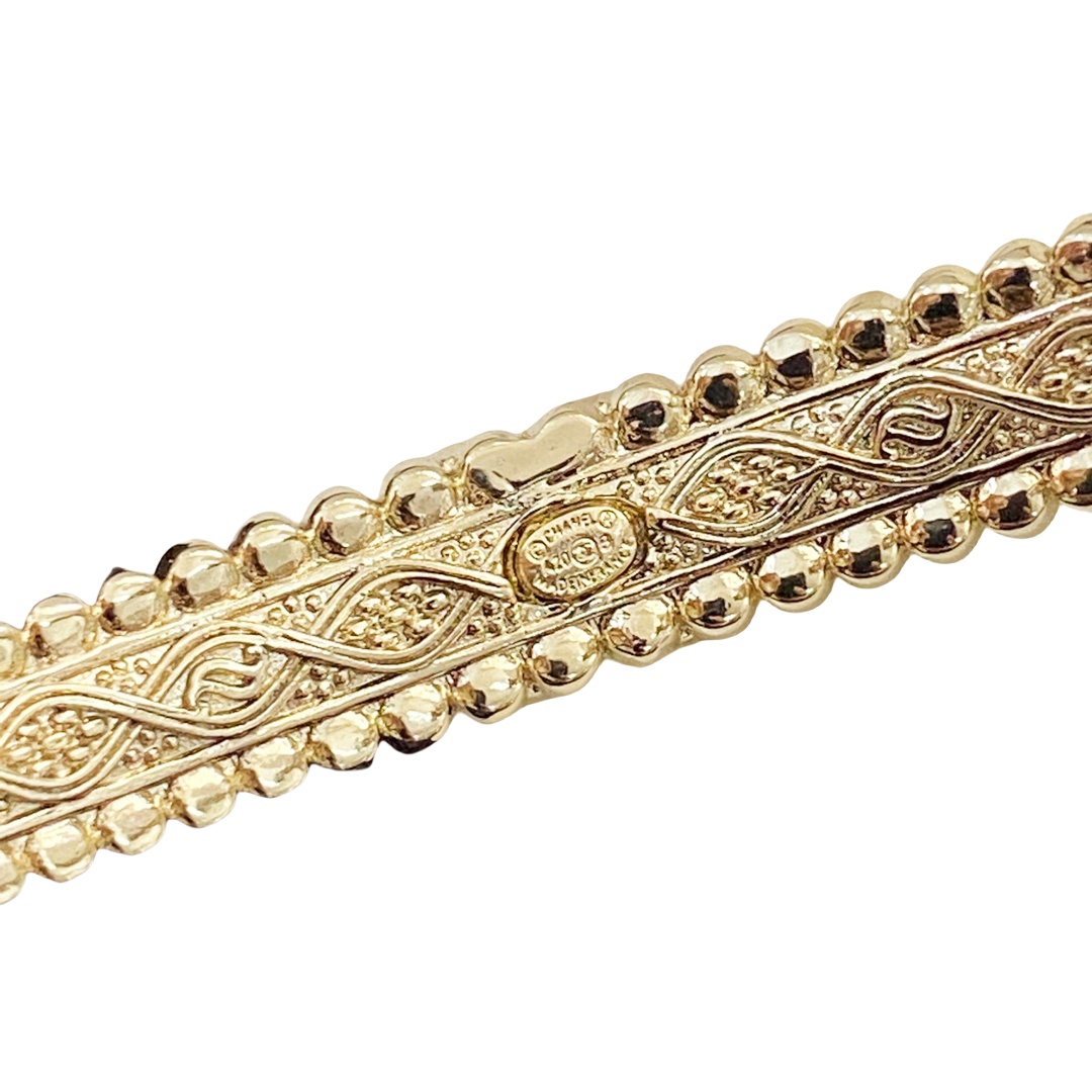 CCS038 chanel gold bangle bracelet - ccjewelryacc