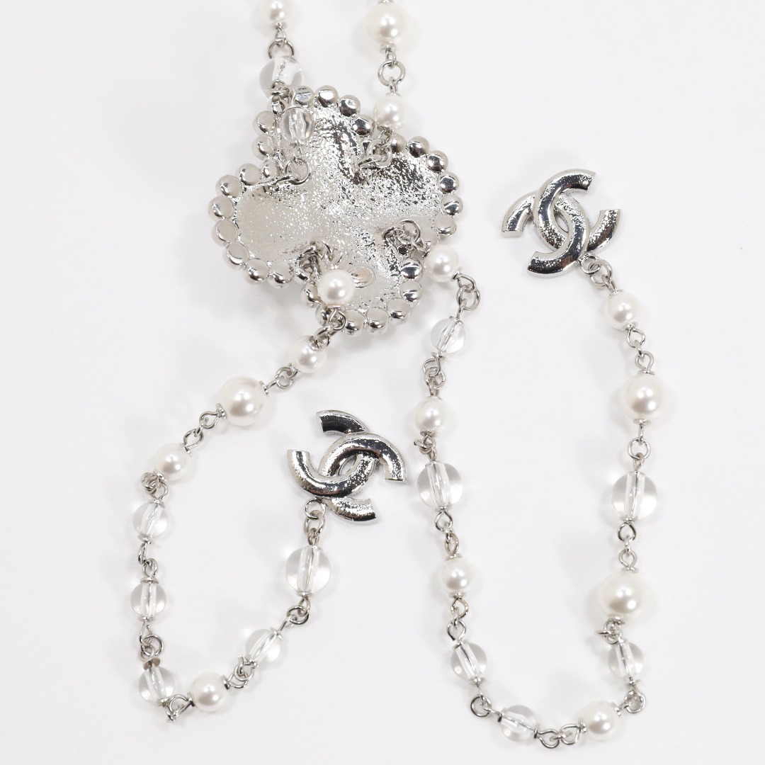 CCN279 Chanel cross tassels necklace - ccjewelryacc