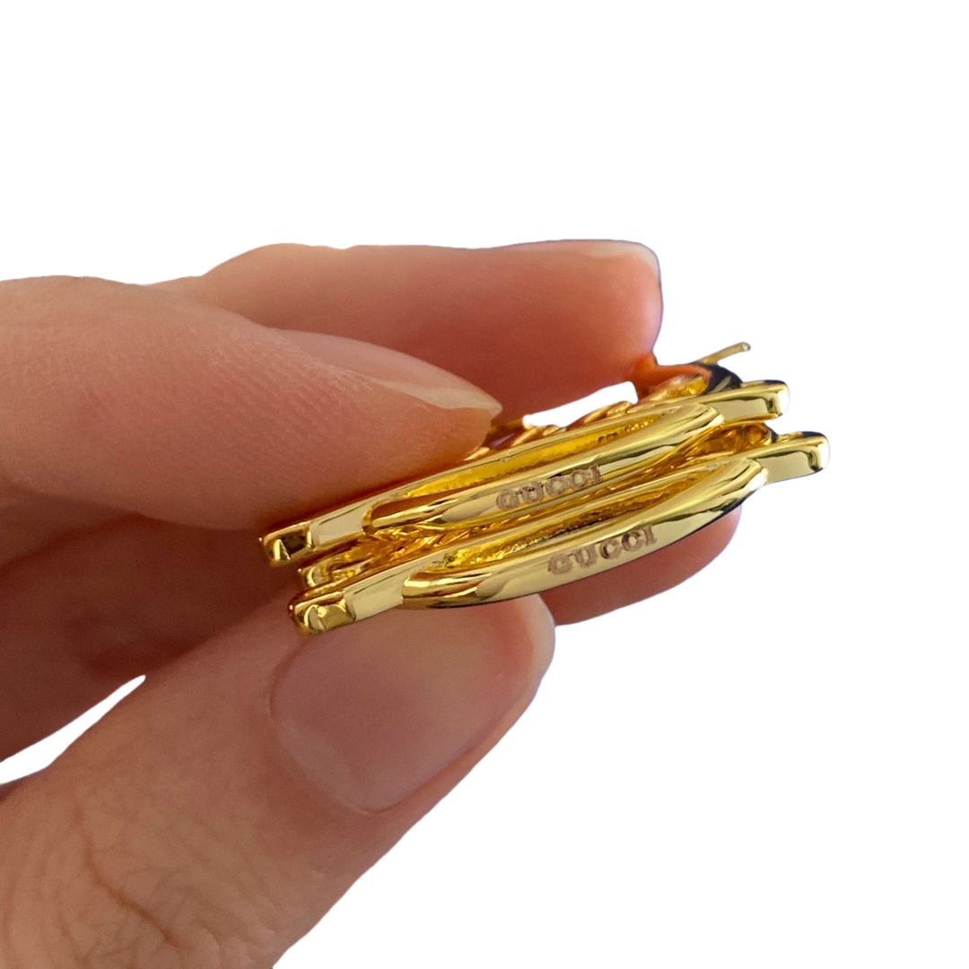 GGE133 Gucci hoop earrings - ccjewelryacc