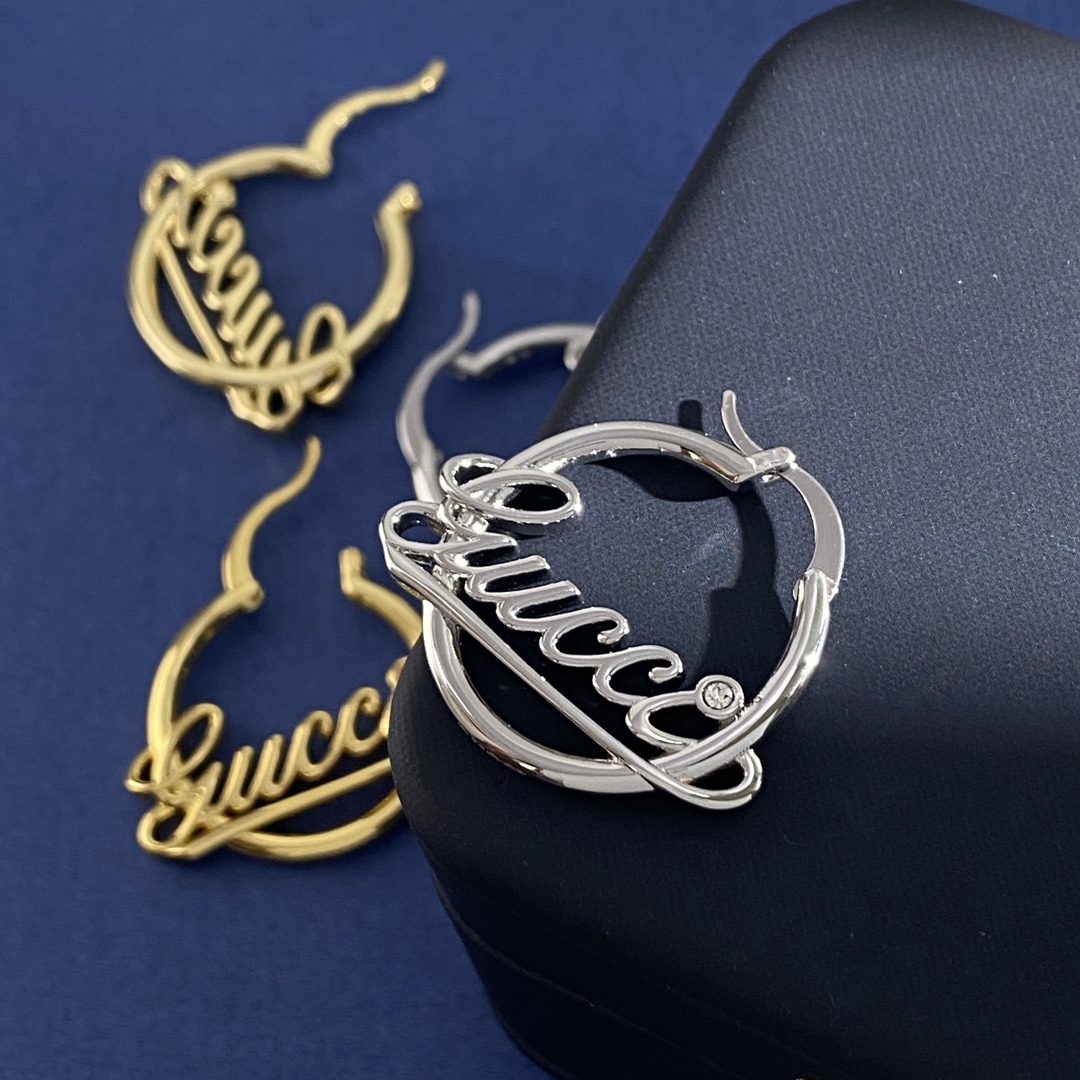 GGE133 Gucci hoop earrings - ccjewelryacc