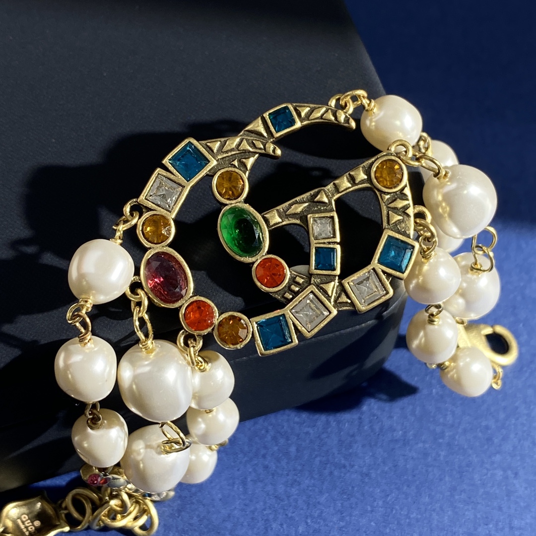 GGS046 Gucci pearl bracelet - ccjewelryacc