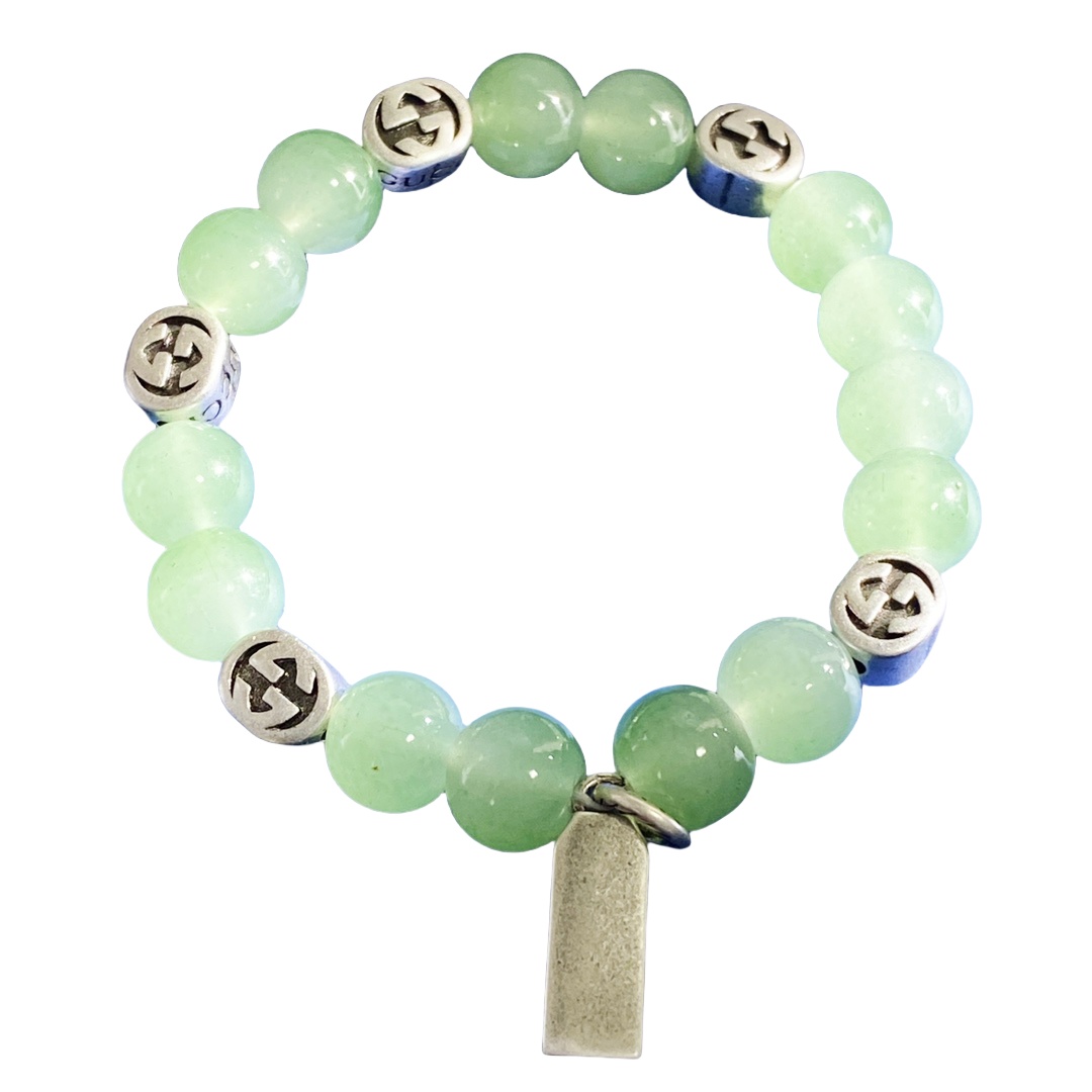 GGS048 Gucci charm bracelet silver For men women - ccjewelryacc