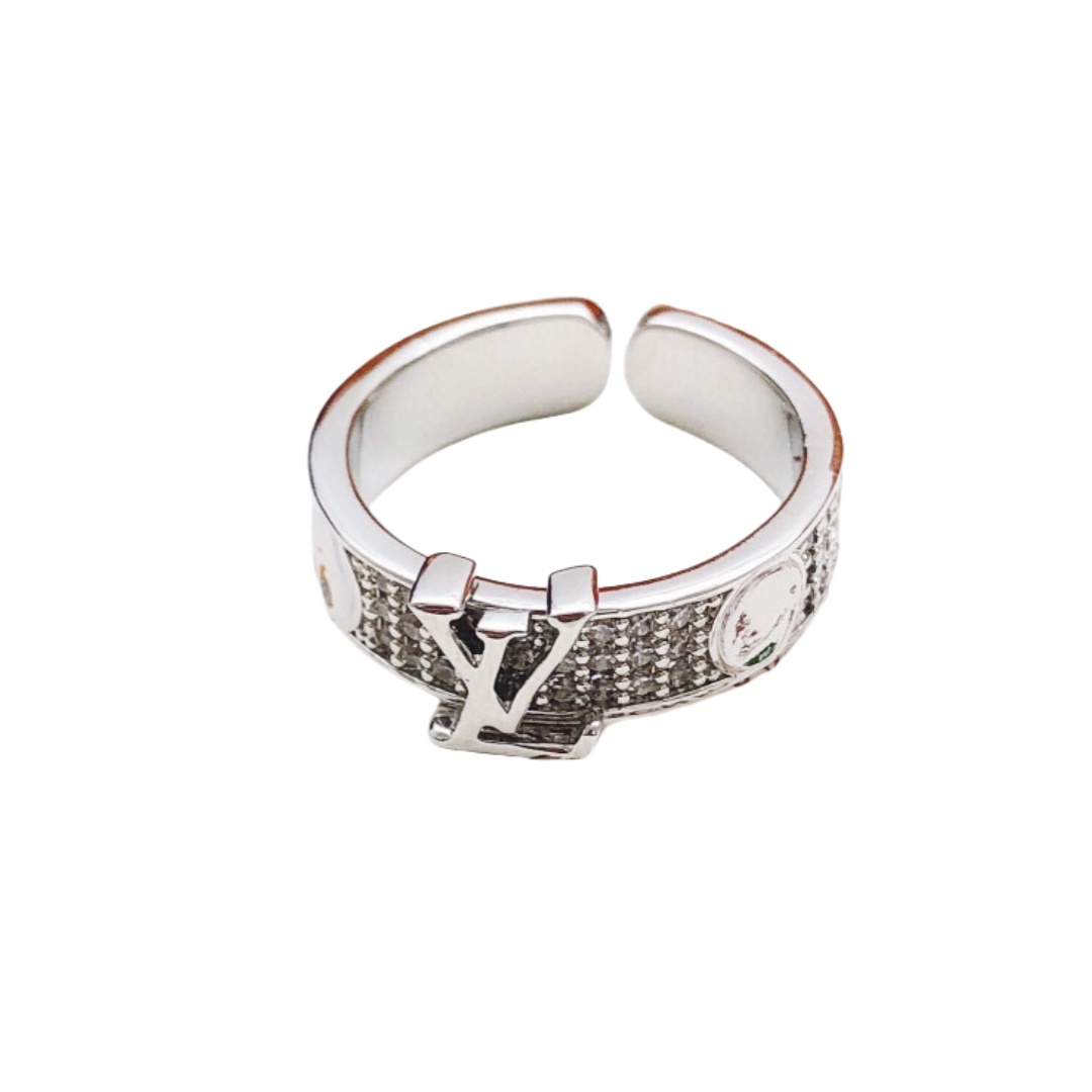 LVR014 Empreinte Ring, White Gold and Diamonds - ccjewelryacc