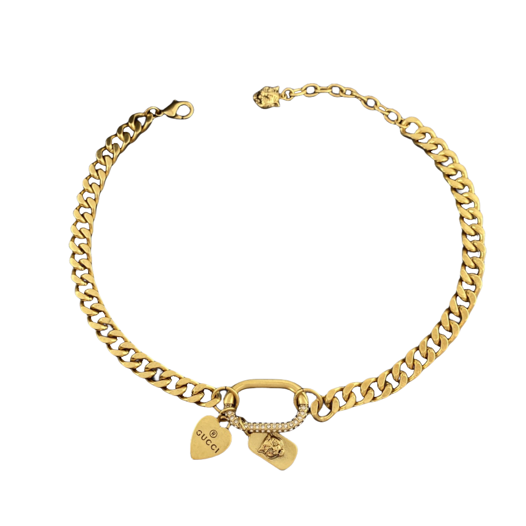 GGS052 Gucci trademark heart bracelet - ccjewelryacc