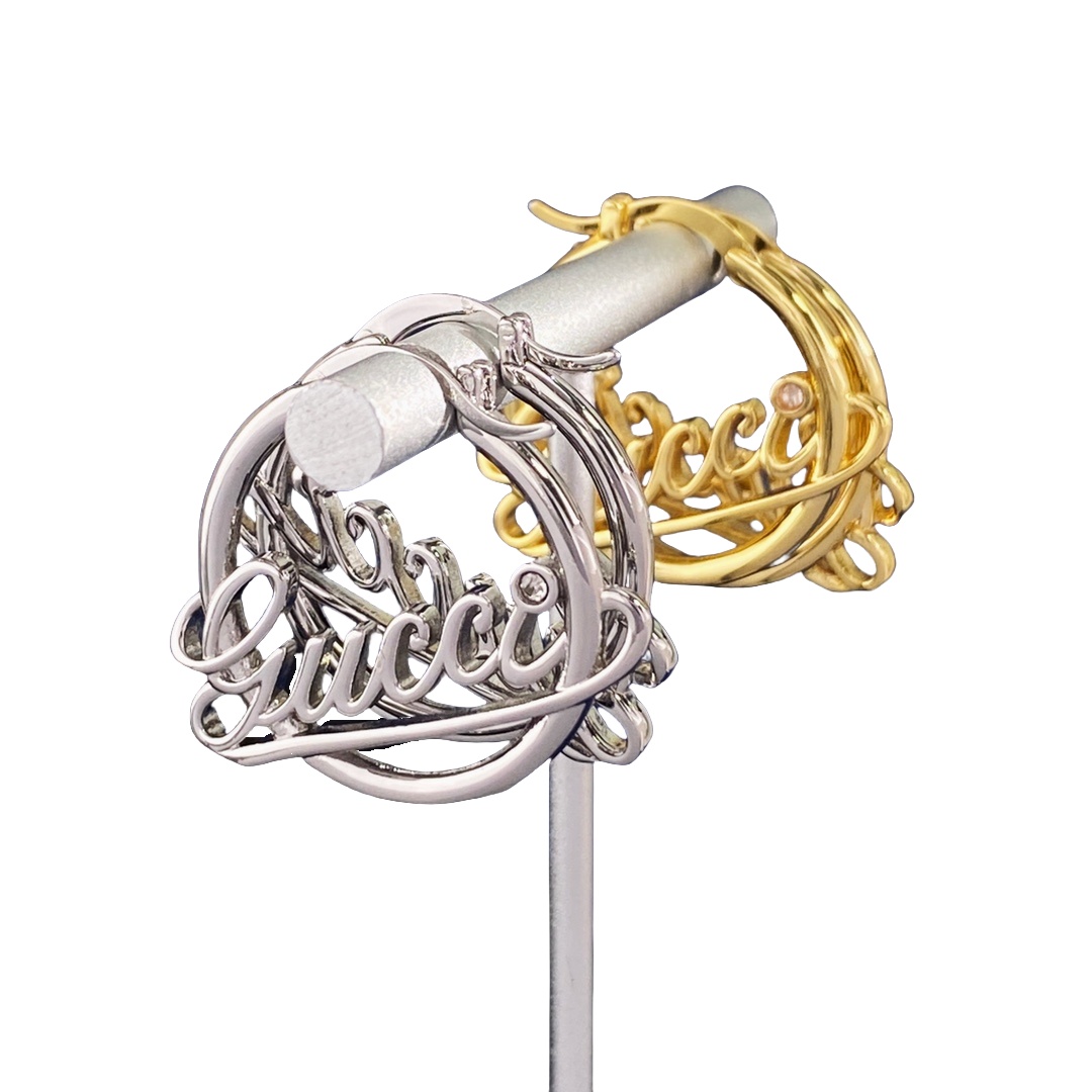 GGE133 Gucci hoop earrings - ccjewelryacc