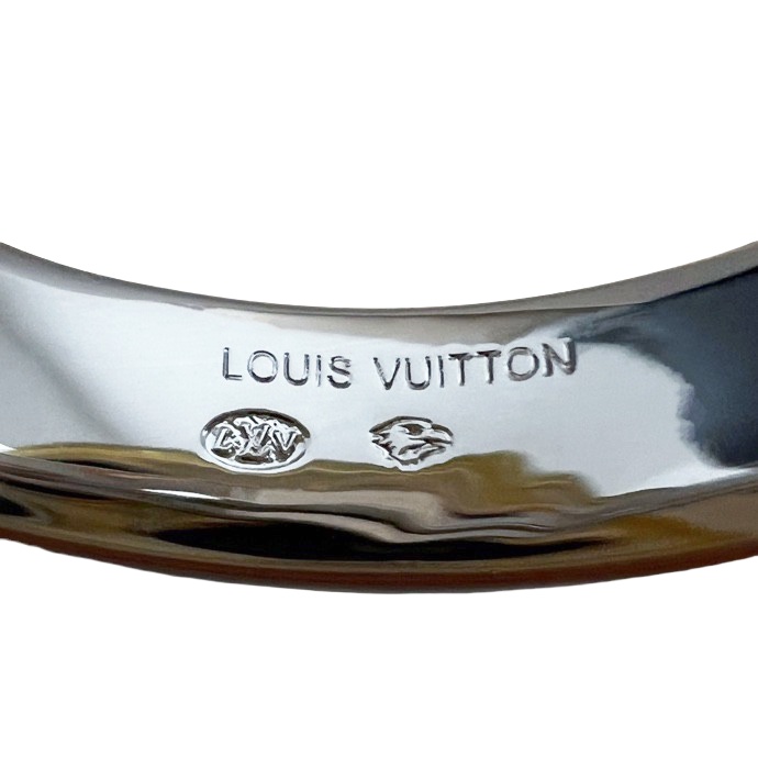 LVR012 Le Damier de Louis Vuitton Medium Ring, Yellow Gold and Diamonds - ccjewelryacc