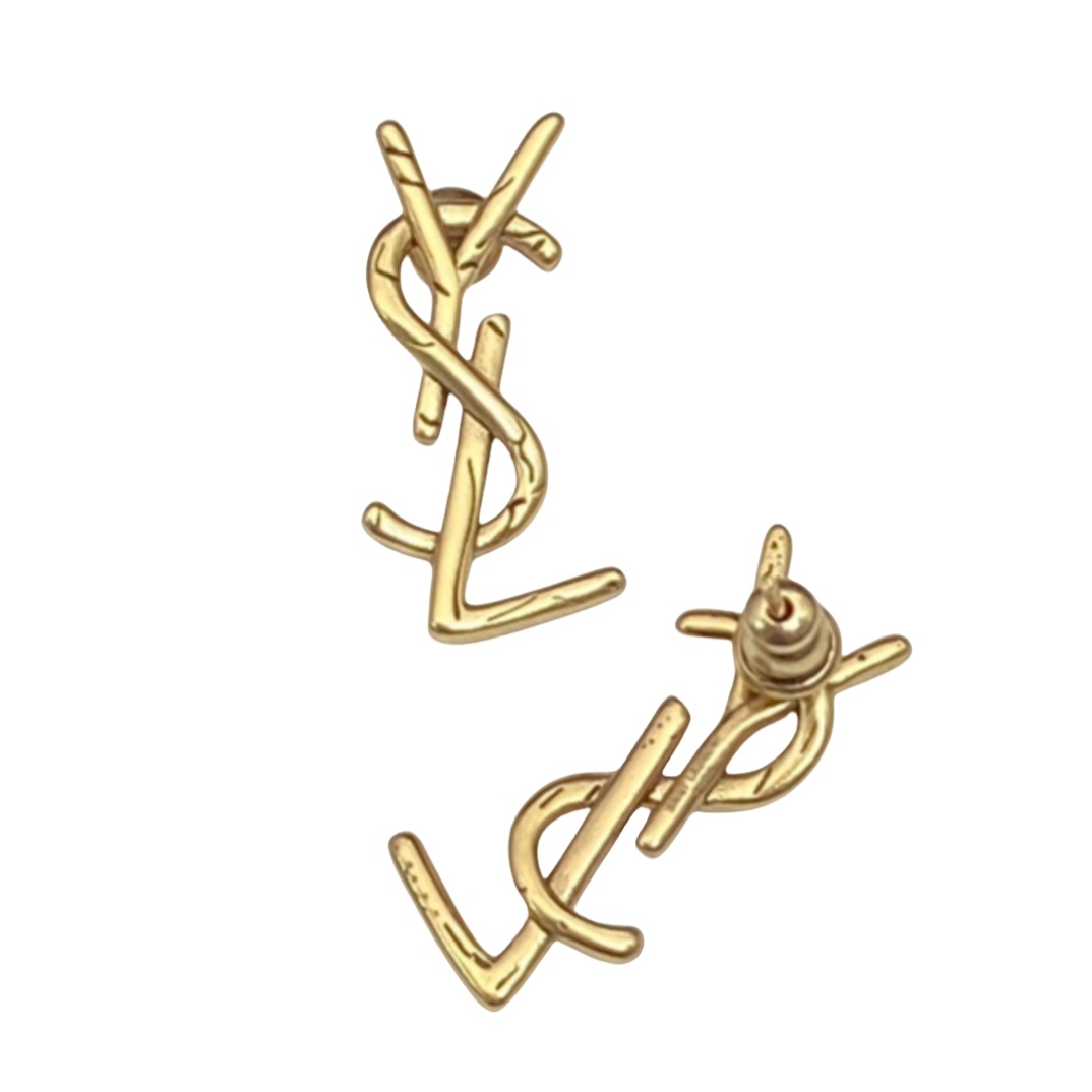 YYE040 YSL Iconic earring - ccjewelryacc