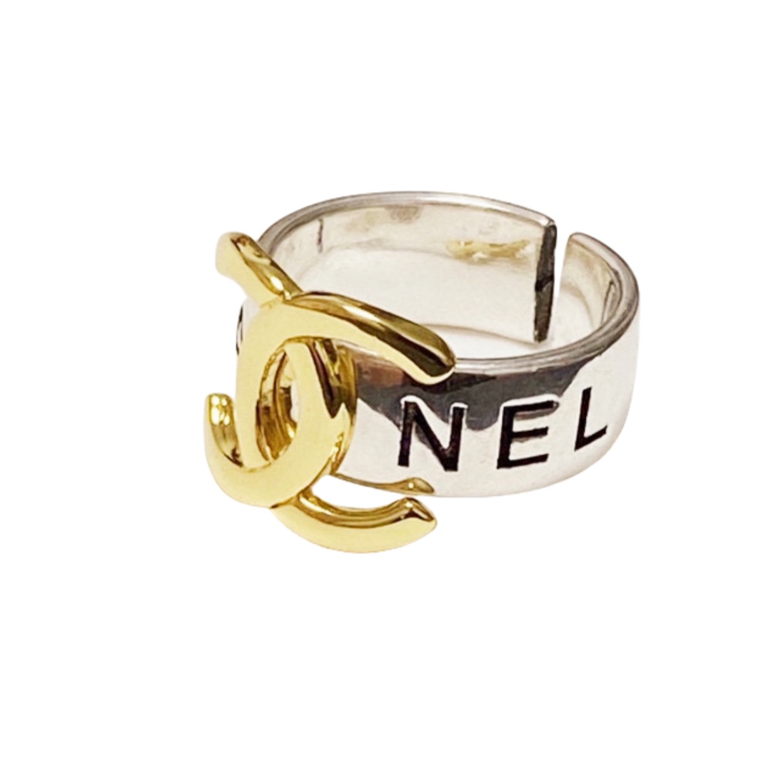 CCR070 CC logo ring - ccjewelryacc