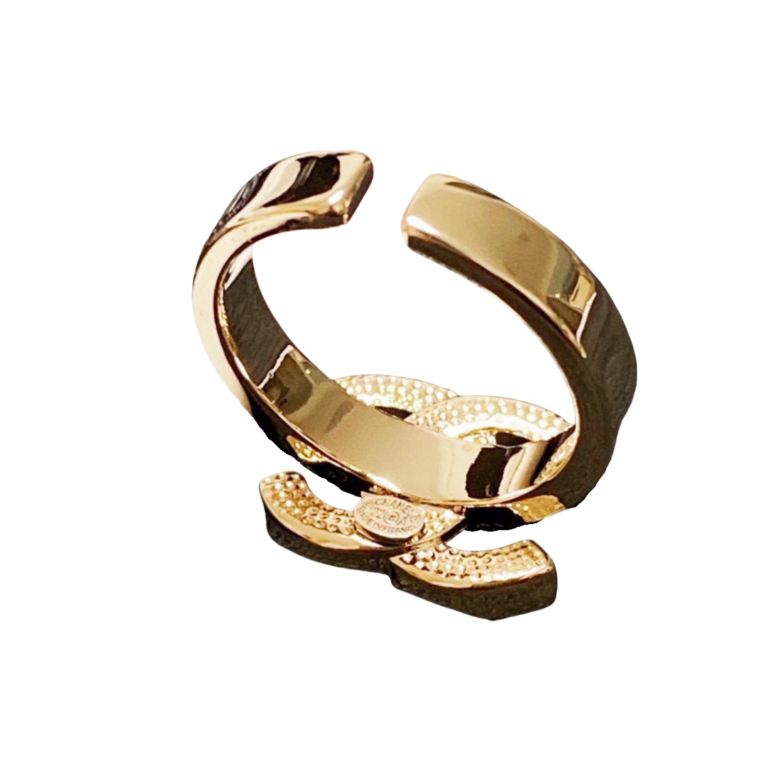 CCR064 Double C ring - ccjewelryacc