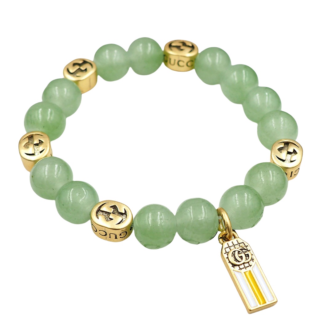 GGS048 Gucci charm bracelet silver For men women - ccjewelryacc