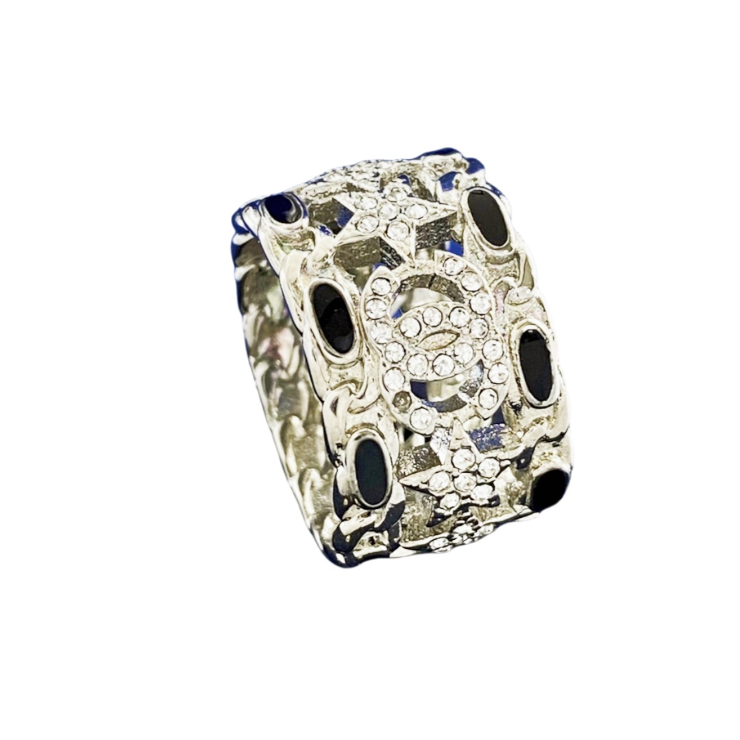 CCR023 Chanel star diamond ring - ccjewelryacc
