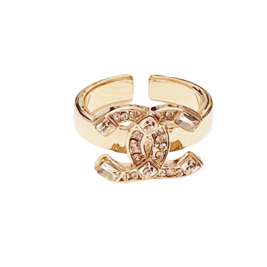 CCR064 Double C ring - ccjewelryacc