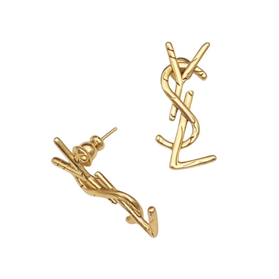 YYE040 YSL Iconic earring - ccjewelryacc