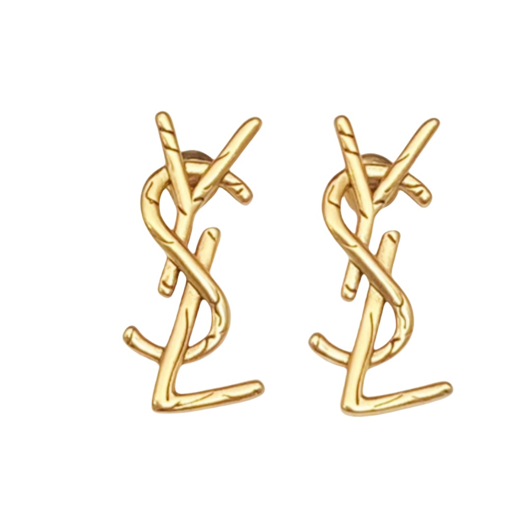 YYE040 YSL Iconic earring - ccjewelryacc