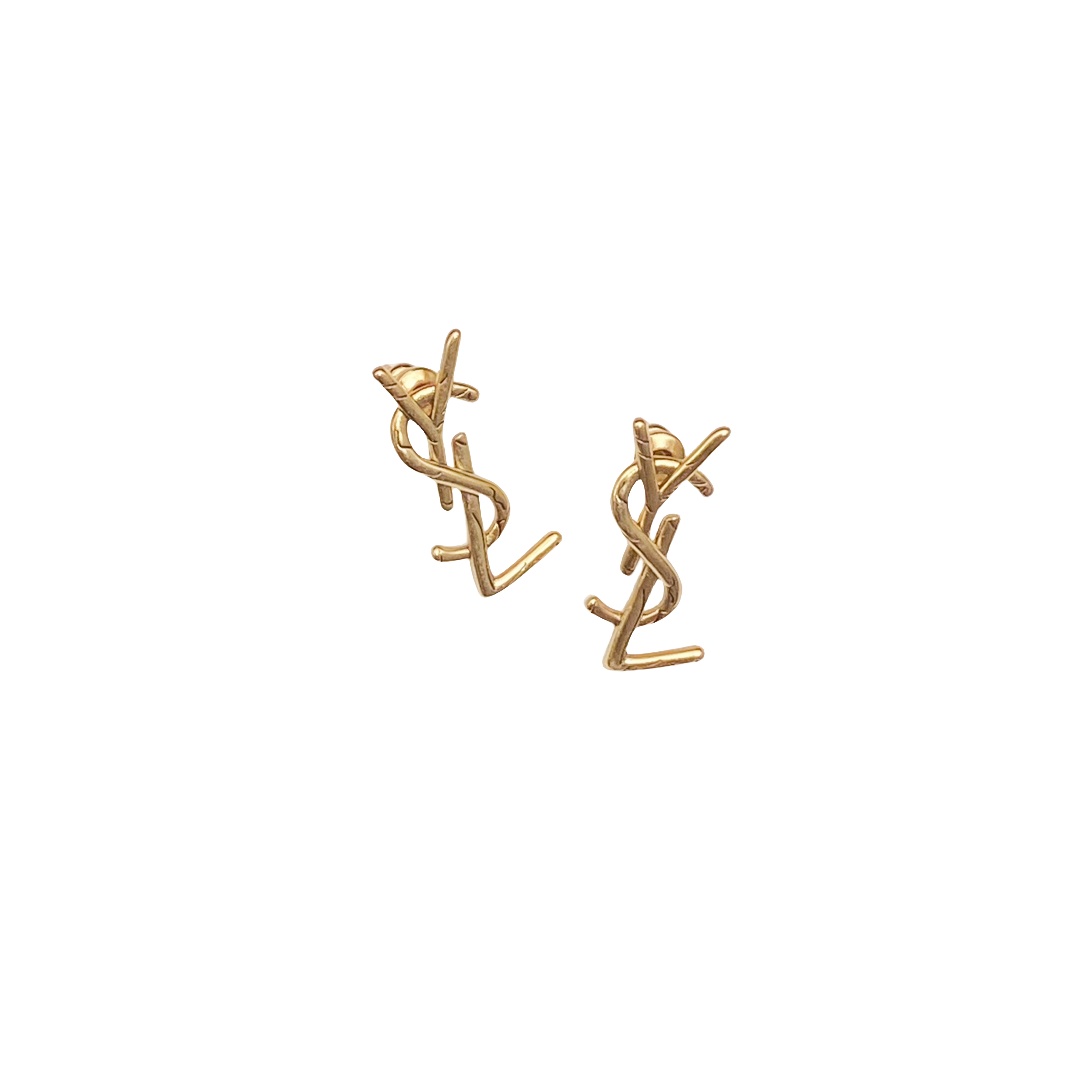 YYE040 YSL Iconic earring - ccjewelryacc