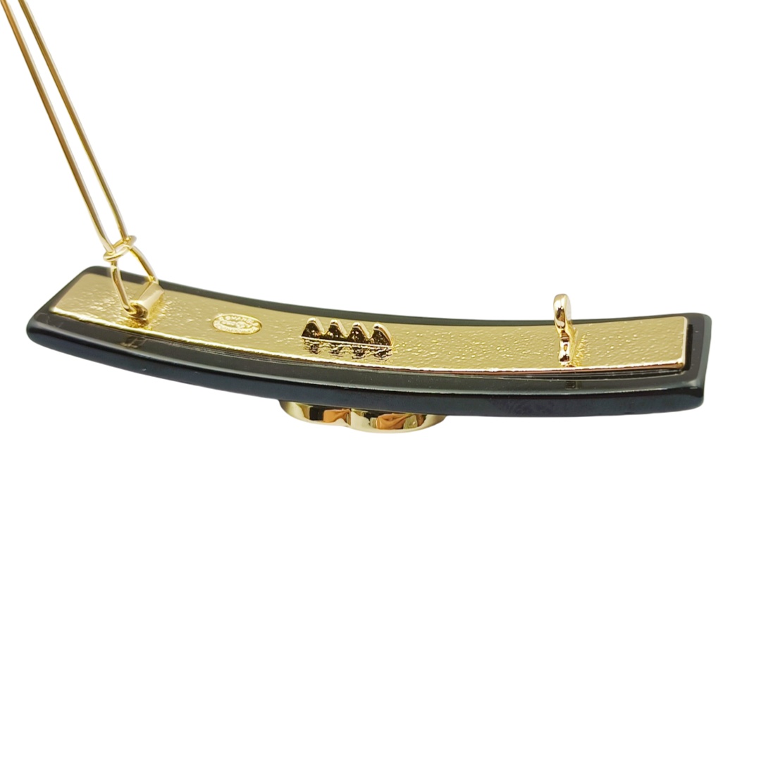 CCH048  Acrylic chanel hair pin - ccjewelryacc