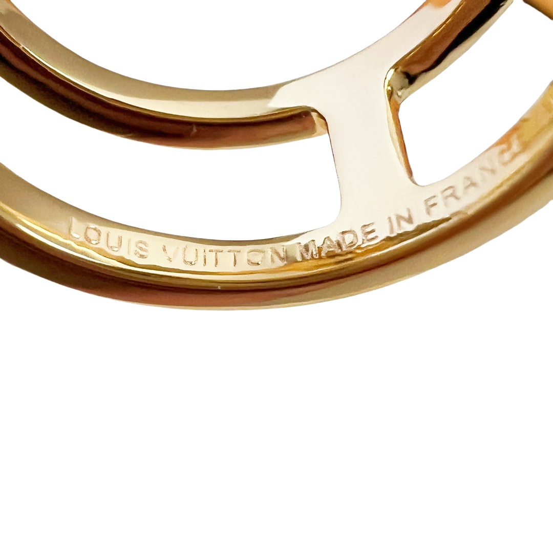 LVR021 LV Idylle Blossom Two-Row Ring - ccjewelryacc