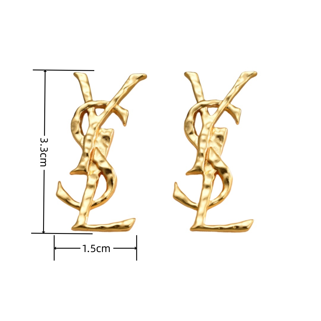 YYE098 YSL Earrings - ccjewelryacc