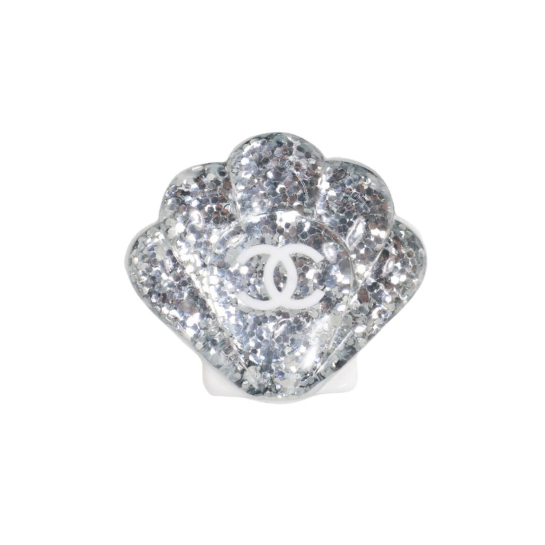 BCB132 Chanel acrylic seashell brooch pin - ccjewelryacc