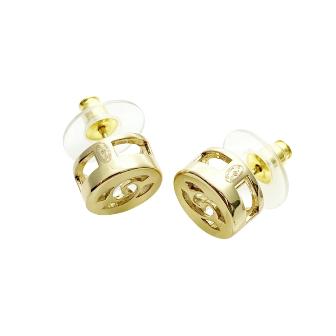 CCE526 24B CC stud earring - ccjewelryacc