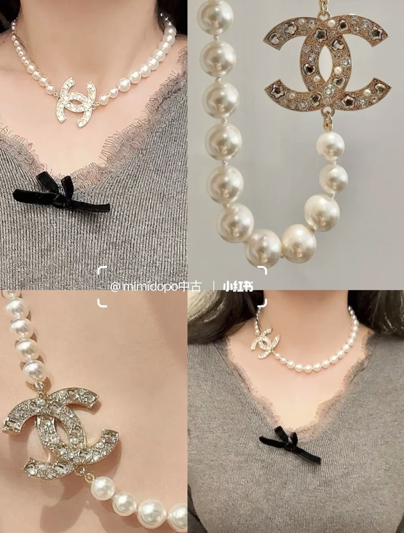 CCN136  Chanel cc choker - ccjewelryacc