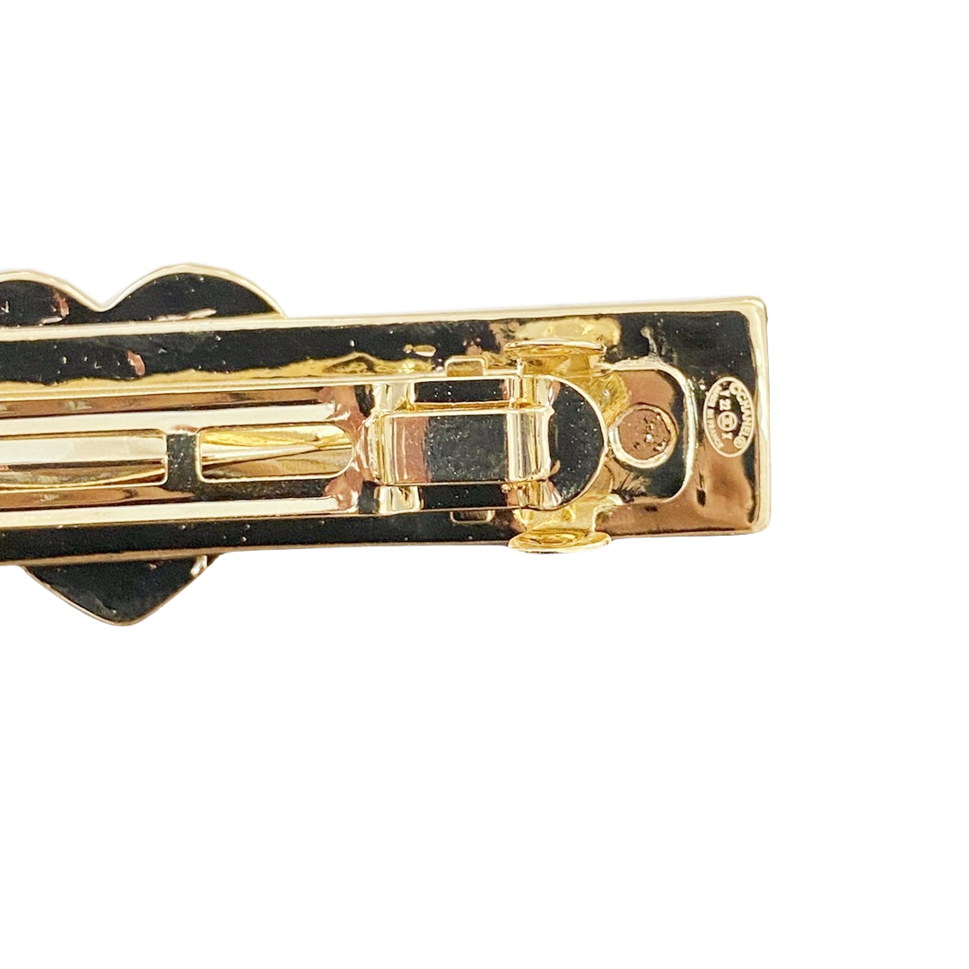 CCH067 chanel heart hair clips - ccjewelryacc