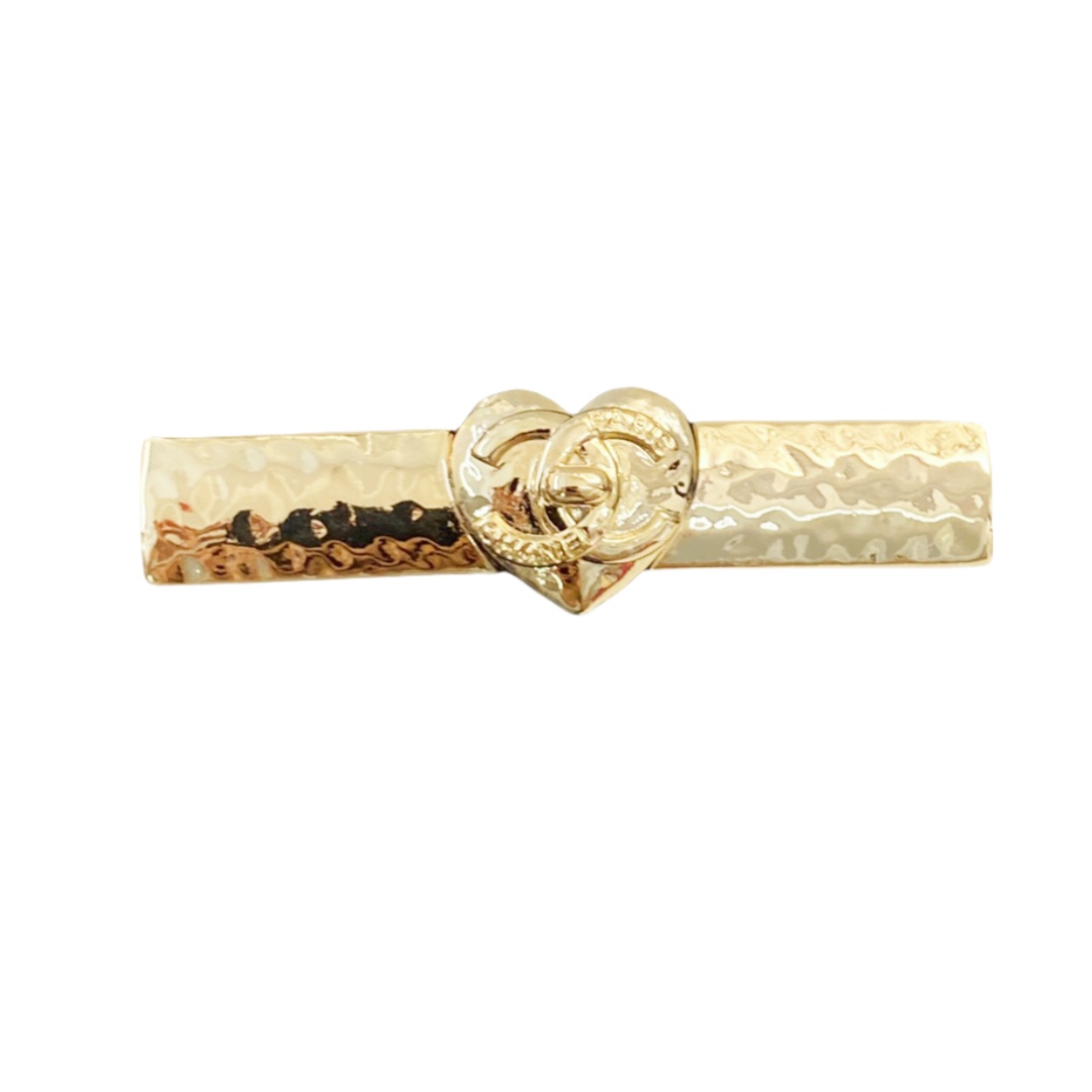 CCH067 chanel heart hair clips - ccjewelryacc
