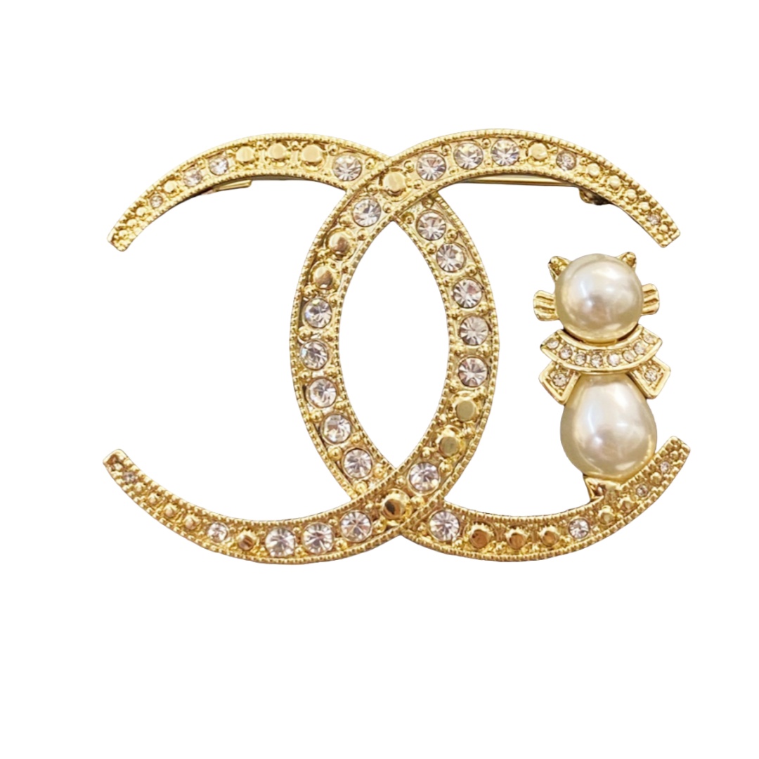 BCB162 chanel pin for clothes - ccjewelryacc