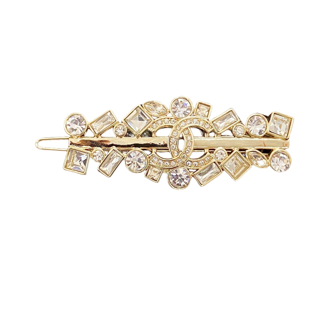 CCH065 chanel diamond hair clip - ccjewelryacc