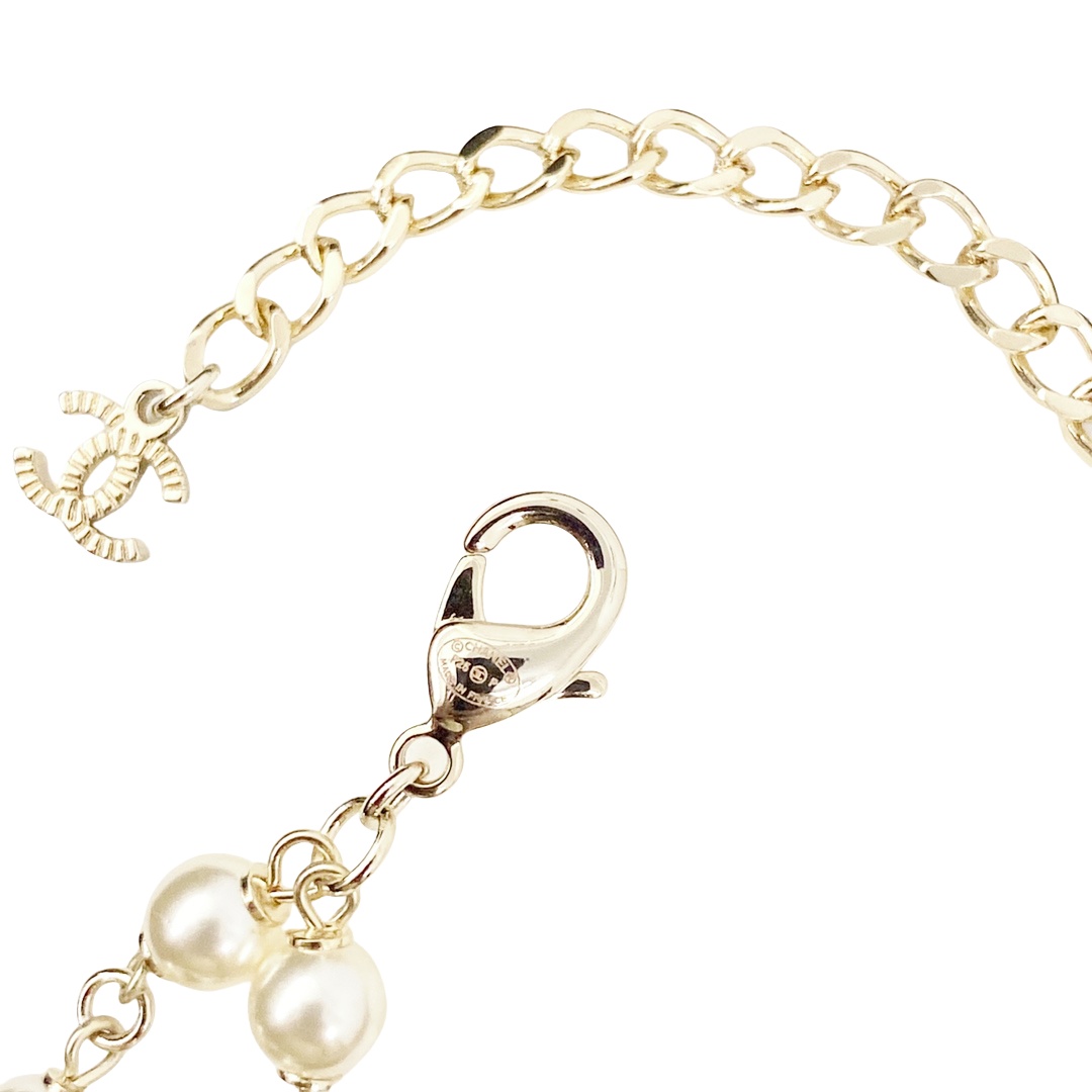 CCL094 Chanel necklace pearl long - ccjewelryacc