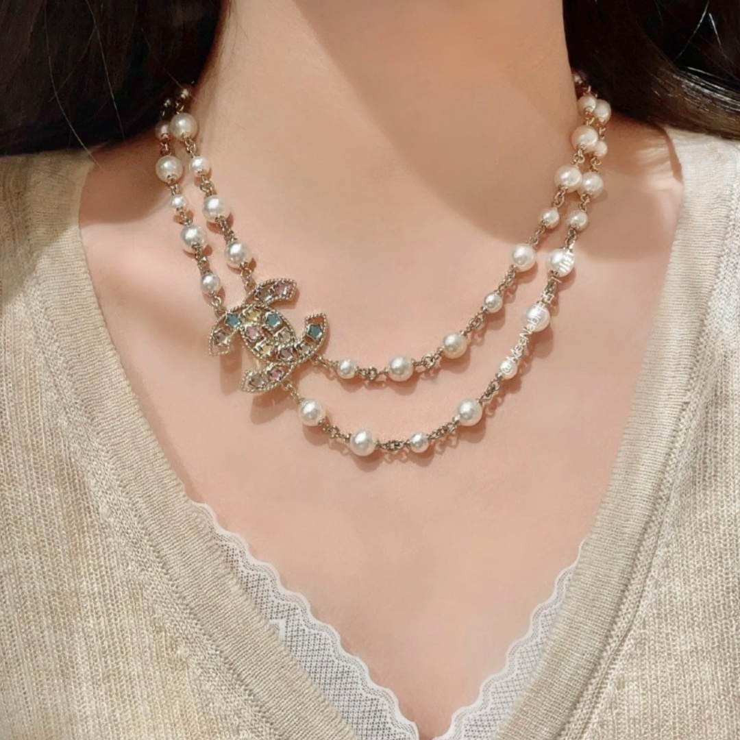 CCN198 chanel pearl necklace price - ccjewelryacc