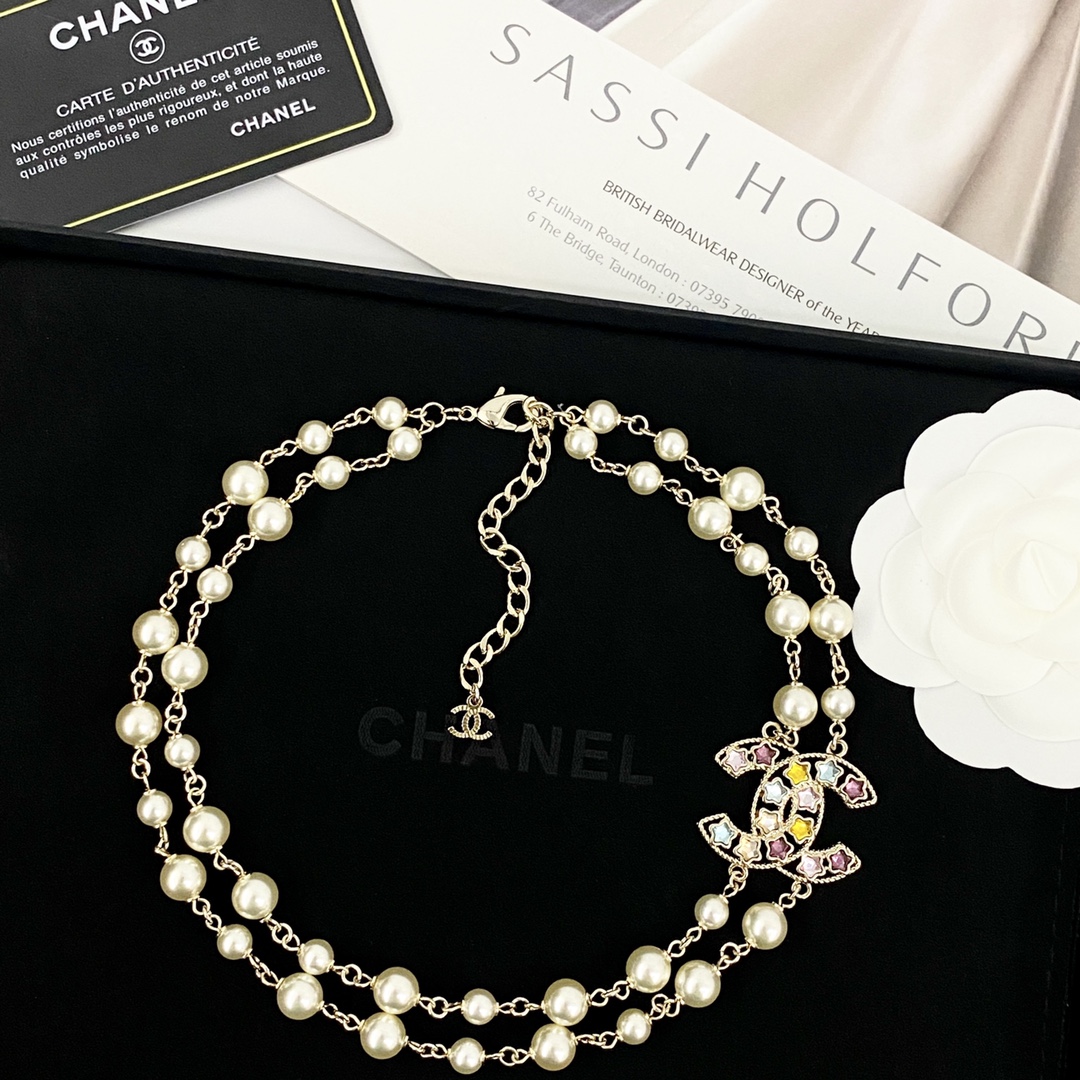 CCN198 chanel pearl necklace price - ccjewelryacc