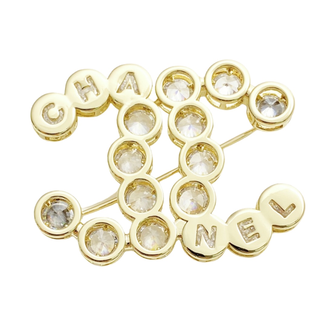 BCB565 Chanel cc pin - ccjewelryacc