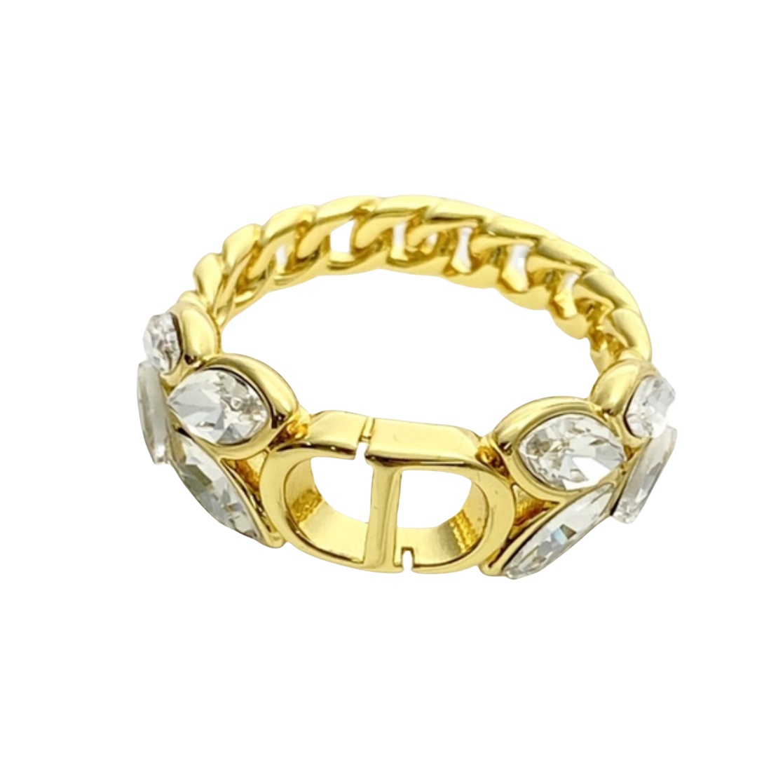 CDR040 Petit cd diamond ring - ccjewelryacc