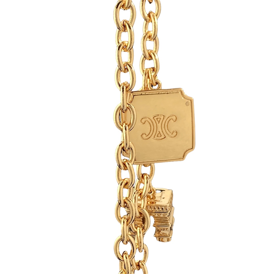 CLN002  Triomphe pendant necklace - ccjewelryacc