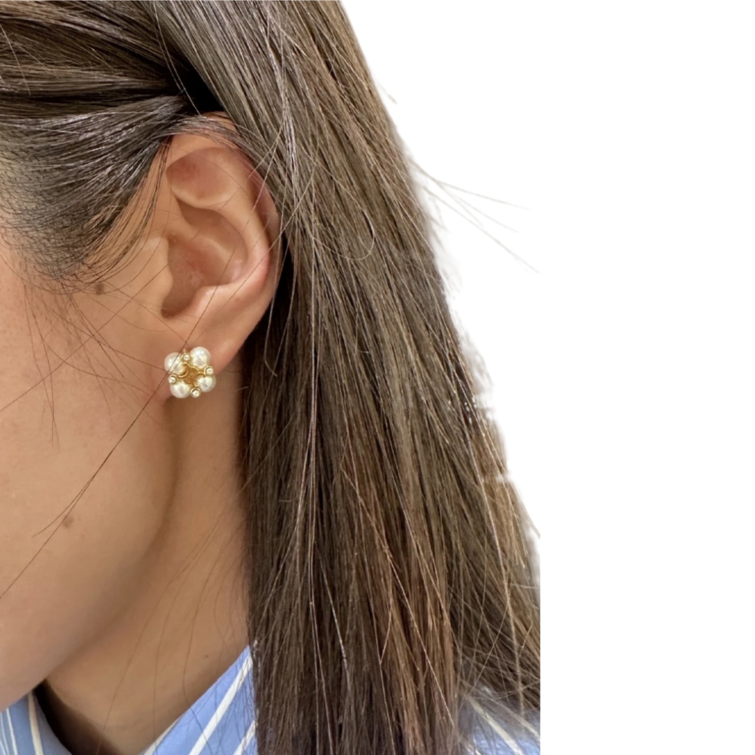 CLE087 celine knot earrings - ccjewelryacc