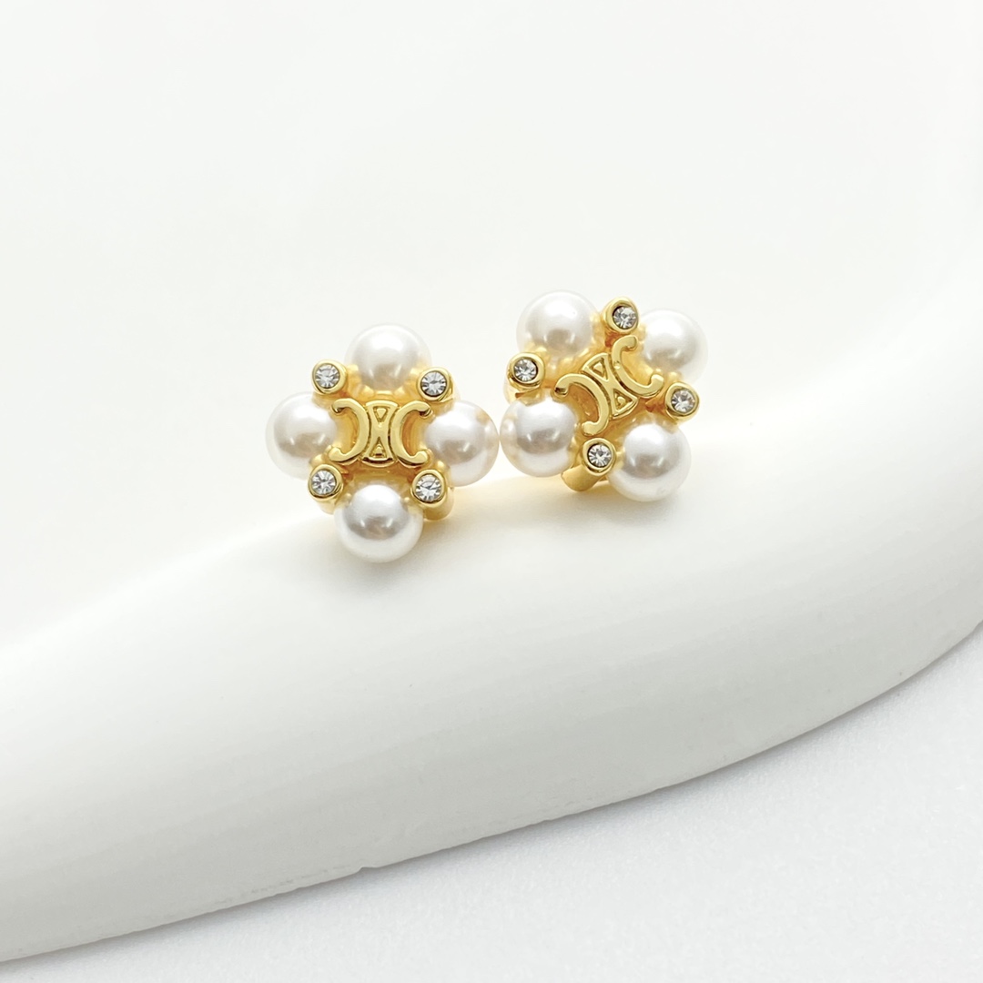 CLE087 celine knot earrings - ccjewelryacc