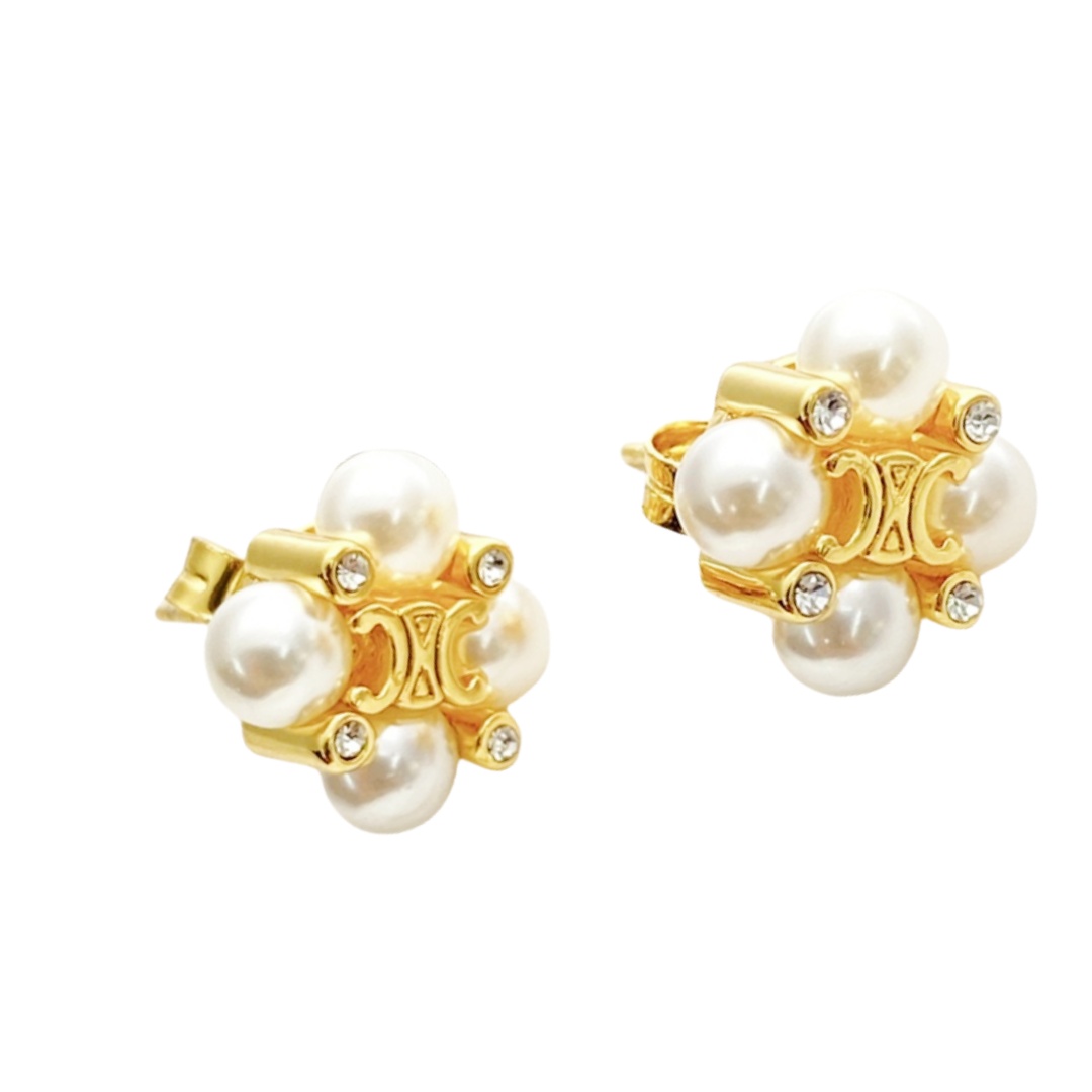 CLE087 celine knot earrings - ccjewelryacc
