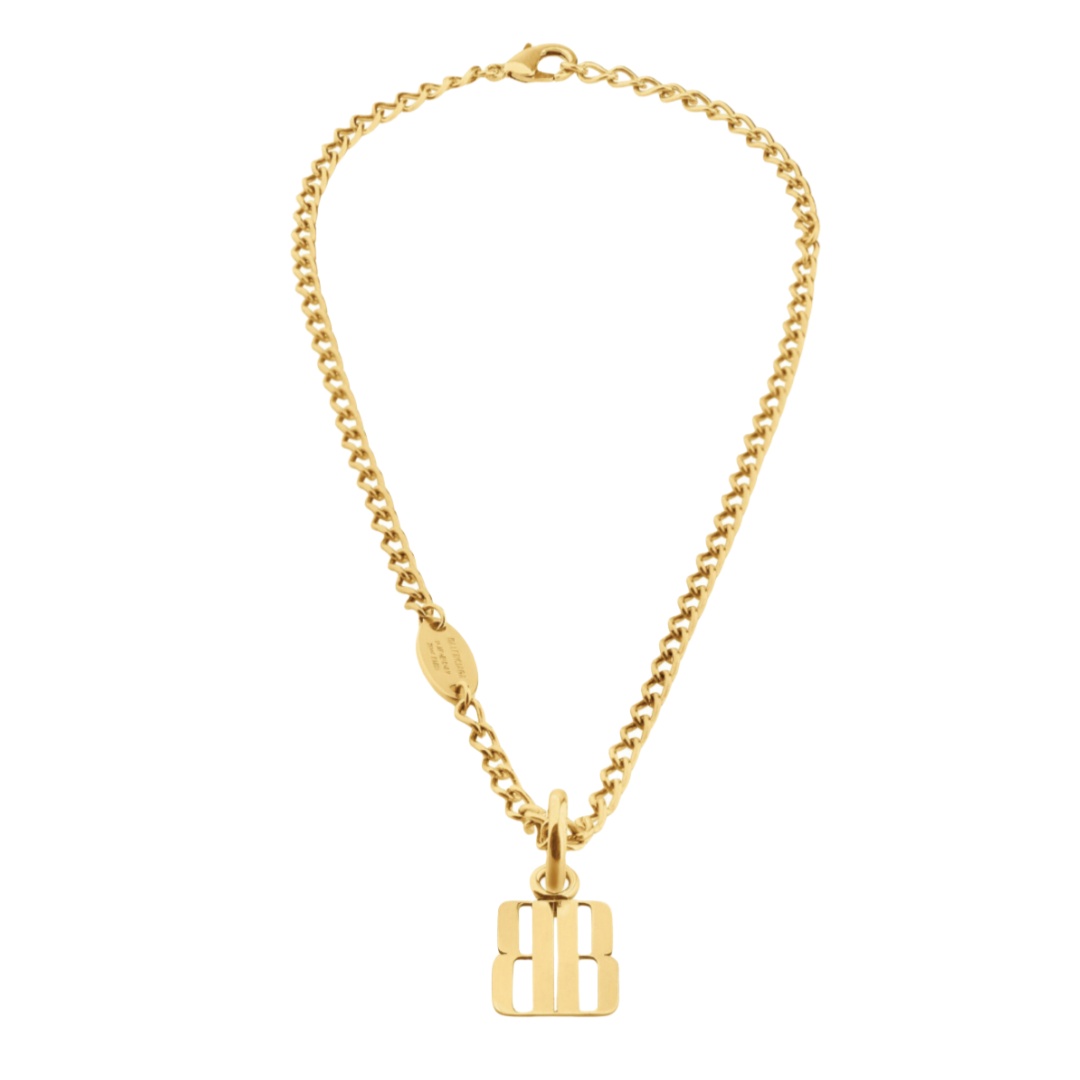 BAN001 Balenciaga Nano Necklace - ccjewelryacc