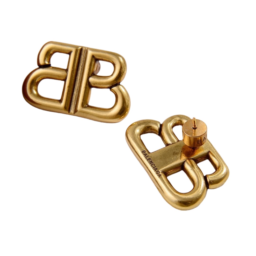 BAE002 Balenciaga Monaco stud earrings - ccjewelryacc