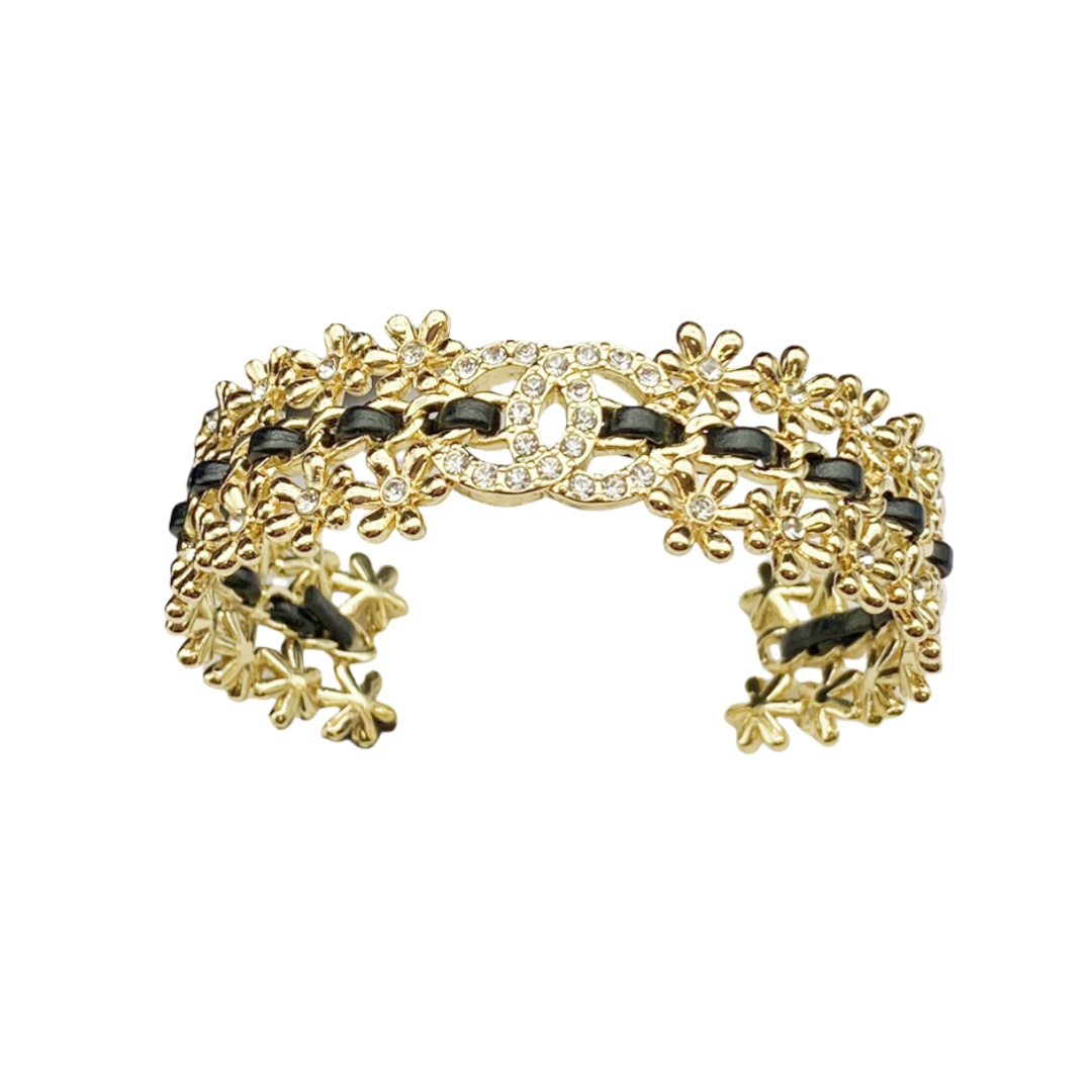 CCS024 chanel flower bracelet - ccjewelryacc